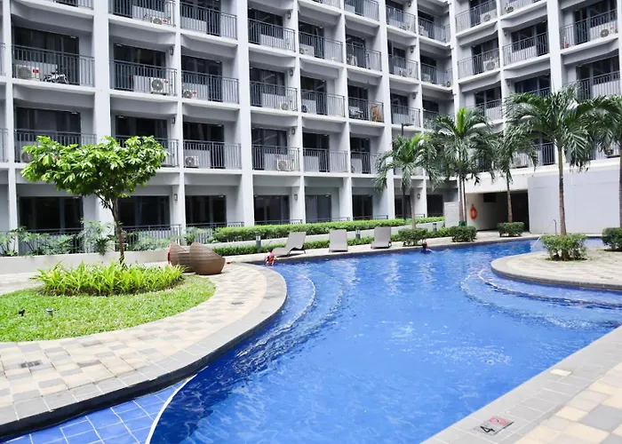 Contemporary Space At Shore 2, Near Moa Apartahotel *